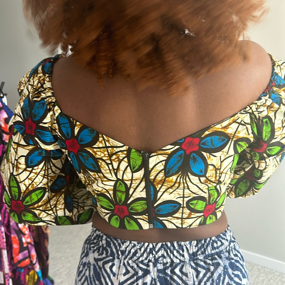 Crop Top Floral